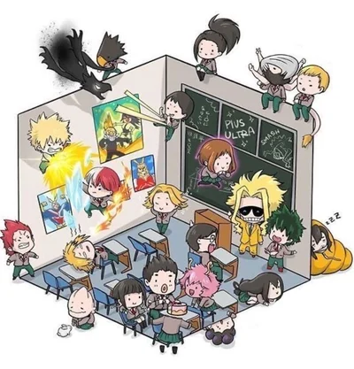 MHA villain rehab